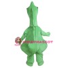 Cool Green Dinosaur Mascot Costume