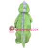 Cute Green Dinosaur Mascot Costume