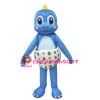 Blue Dinosaur Mascot Costume