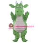 Green Adult Dragon Mascot Costume