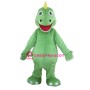 Green Adult Dinosaur Mascot Costumes
