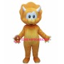 Orange Dinosaur Mascot Costume