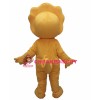 Orange Dinosaur Mascot Costume