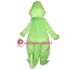 Adult Mascot Costume Green Dinosaur Costume