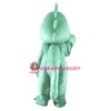 Green Dinosaur Mascot Costume for Adults 