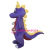 Purple Dragon Mascot Costume for Adults