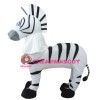 2 Person Adult Zebra Mascot Costumes