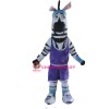 High Quality Adult Zebra Mascot Costume