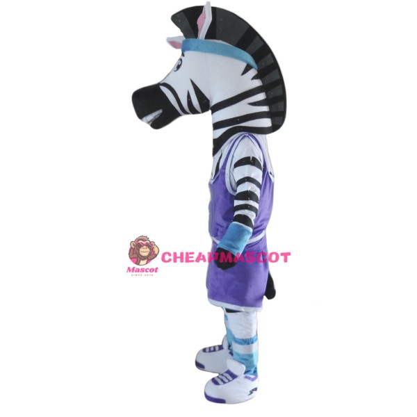 High Quality Adult Zebra Mascot Costume