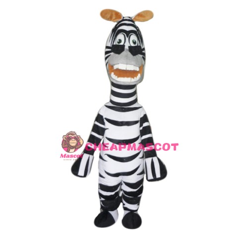 Cartoon Zebra Mascot Costumes