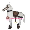 2 Person White Horse Mascot Costumes