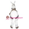 2 Person White Horse Mascot Costumes