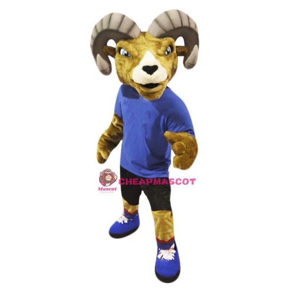 High Quality Adult Sport Ram Mascot Costume