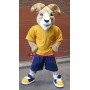 Cute Sport Ram Mascot Costume