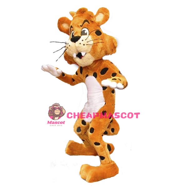 Cute Jaguar Mascot Costume