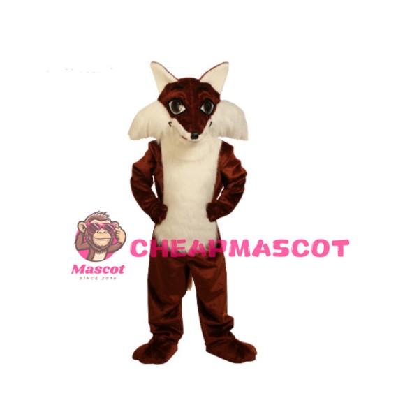 Friendly Fox Mascot Costume