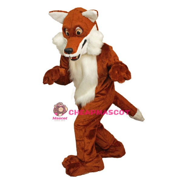 Red Fox Mascot Costume