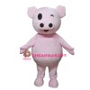 Cute Pink Pig Mascot Costume