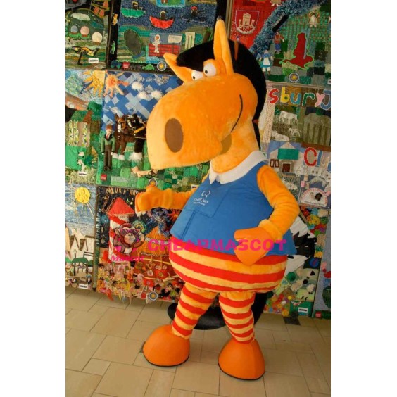 Cute Animal Horse Mascot Costume