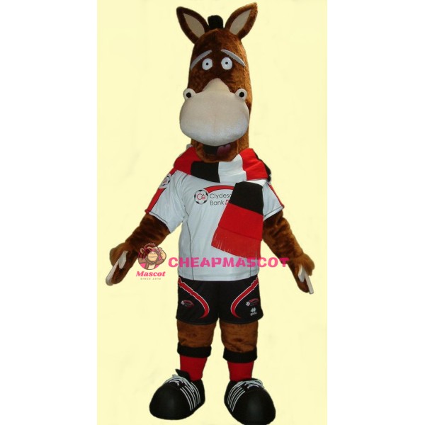 Cute Adult Horse Mascot Costume