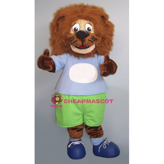 Cute Animal Lion Mascot Costume