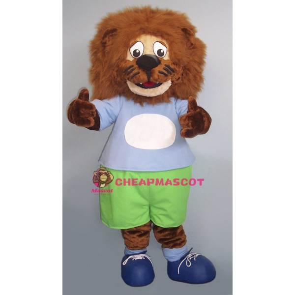Cute Animal Lion Mascot Costume