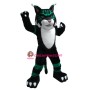 Colorful Wildcat Mascot Costume