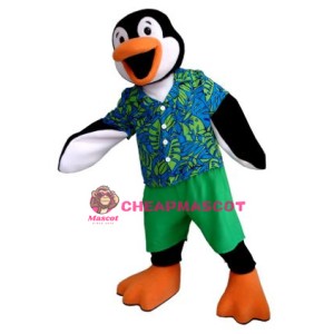 Summer Penguin Mascot Costume