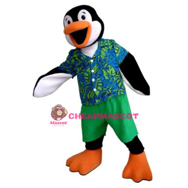 Summer Penguin Mascot Costume