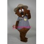 Police Beaver Mascot Costume