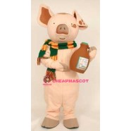The Loveable Pig Mascot Costume
