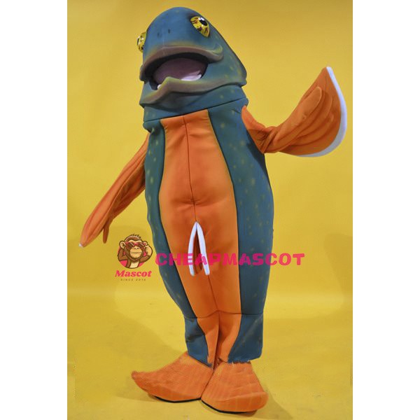 Brook Trout Fish Mascot Costume