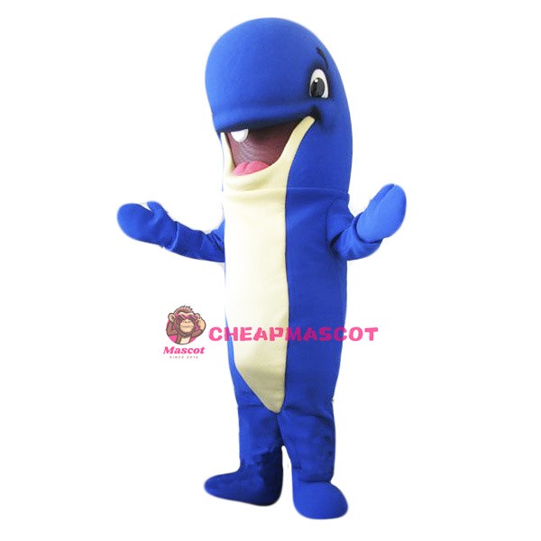 Cute Whale Mascot Costume