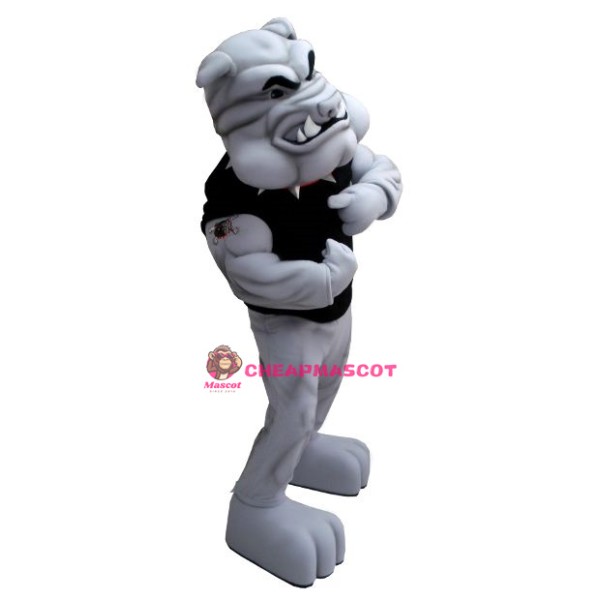 Power Bulldog Mascot Costume