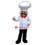 Smile Chef Man Mascot Costume