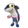 Smile Shark Mascot Costume