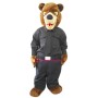 Cree Nation Police Bear Mascot Costume