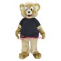 Cute Brown Bear Mascot Costume
