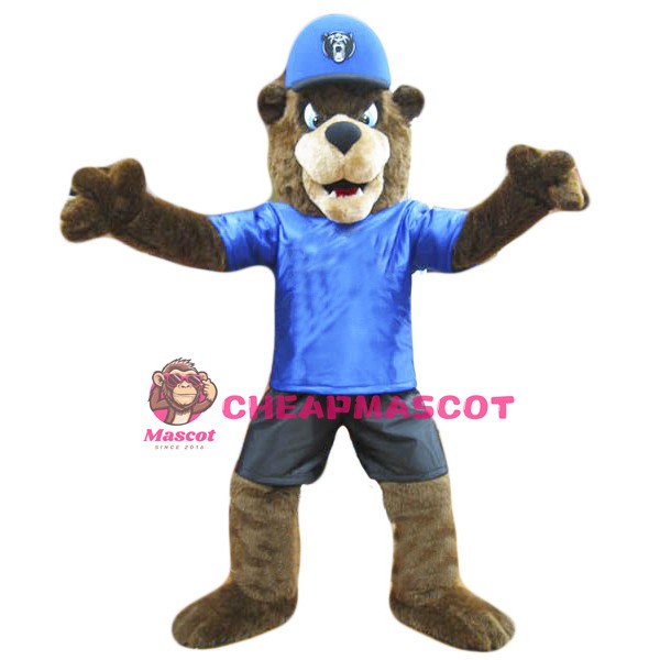 Fierce Bear Mascot Costume