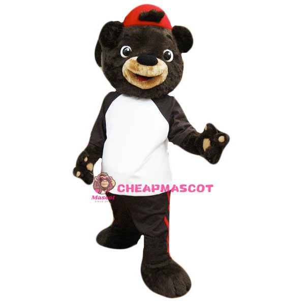 Chocolate Bear Mascot Costume