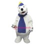Happy Polar Bear Mascot Costume