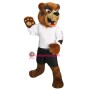 Brown Grizzly Bear Mascot Costume