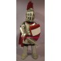 Red & Golden Knight Mascot Costume