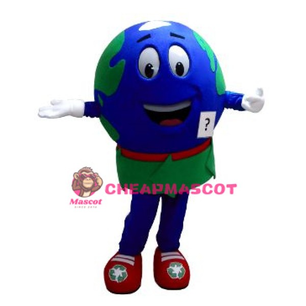 Globe Mascot Costume