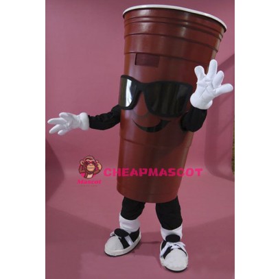 Red Cup Mascot Costume