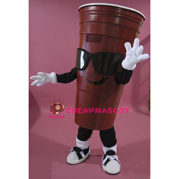 Red Cup Mascot Costume