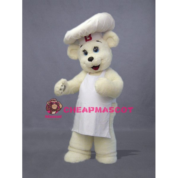 Chef Bear Mascot Costume