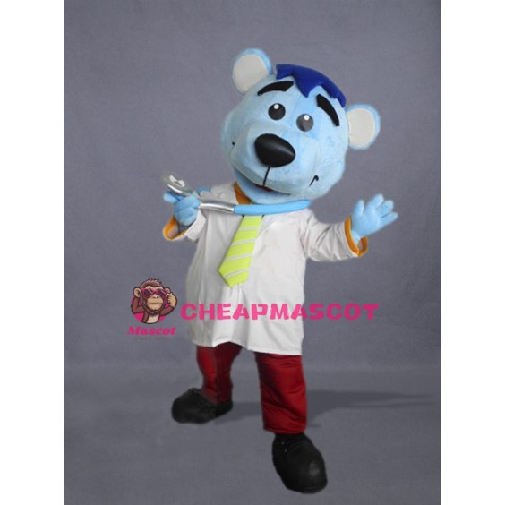  Doctor Bear Mascot Costume