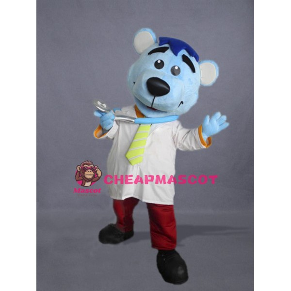  Doctor Bear Mascot Costume