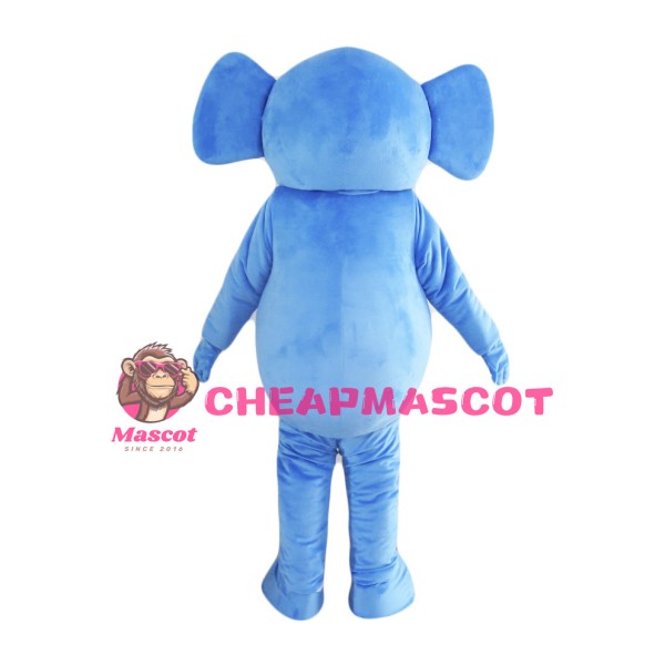 Cute Pink Elephant Mascot Costume